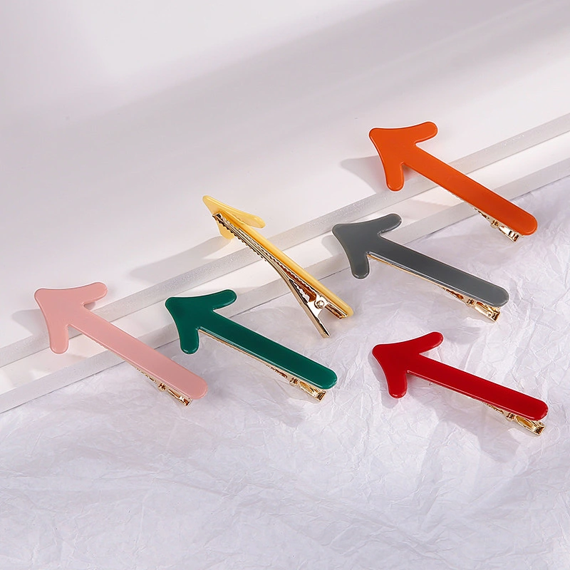Creative fun Arrow Hair Clip Cute Candy Color Hair Pins Summer Hair Accessories Women