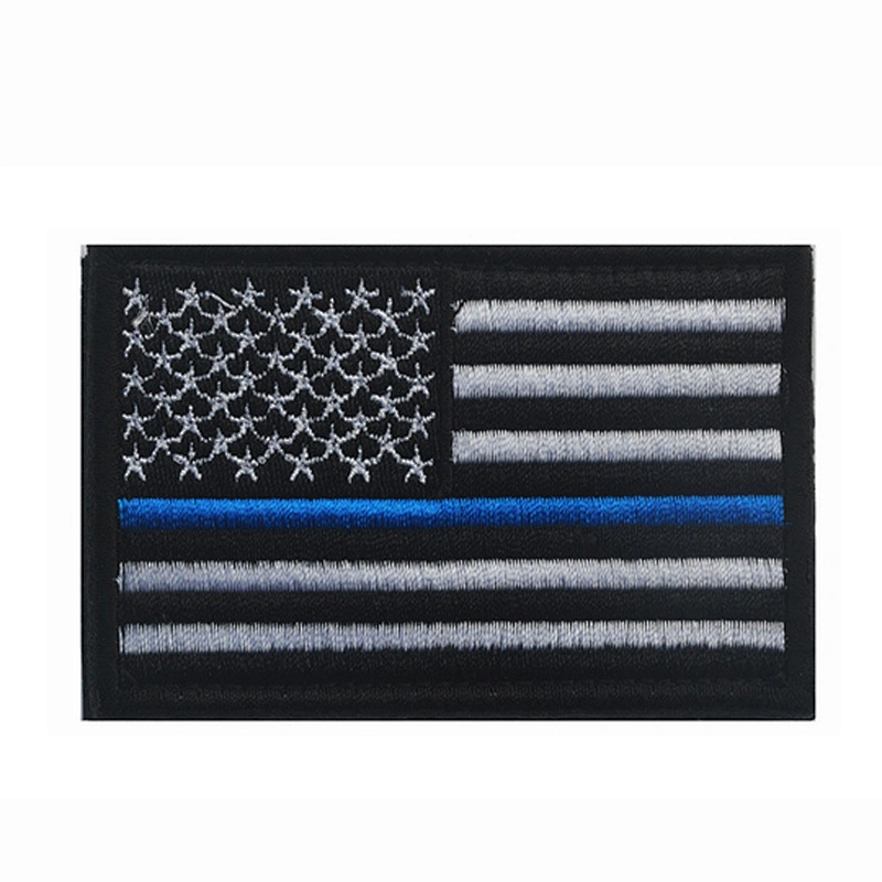 Custom American Flag Patch Iron on/Hook and Loop Patches Online