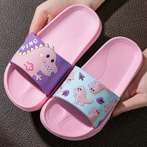 Summer New Cute Dinosaur Children's Sandals Indoor Baby Kids Slippers