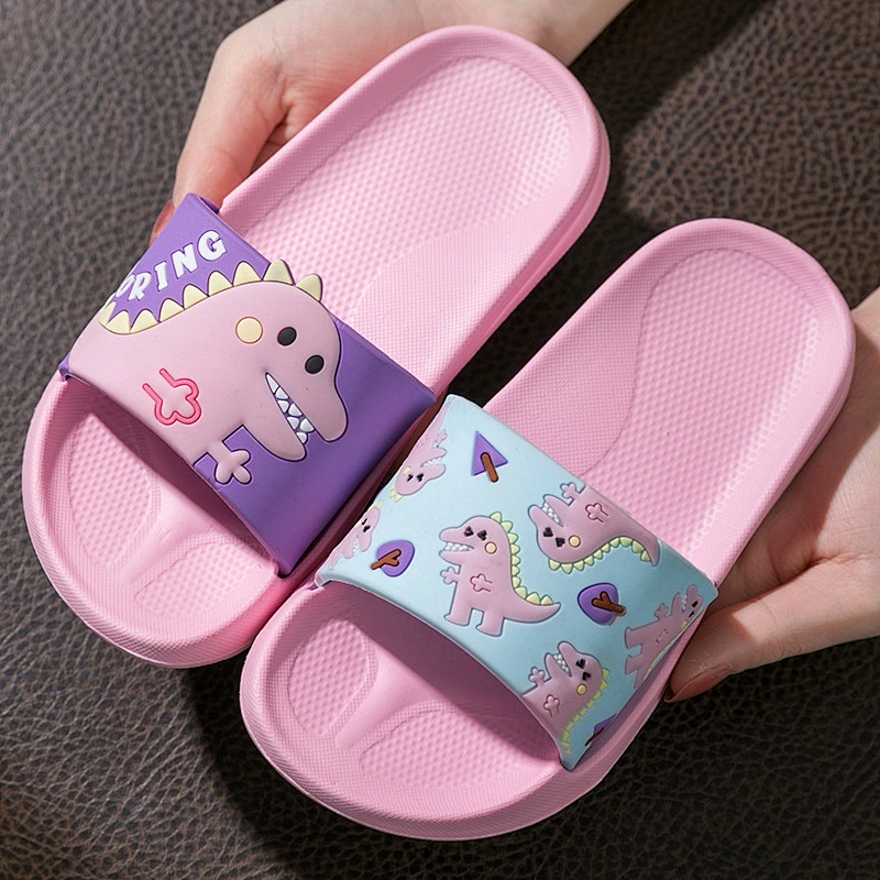Summer New Cute Dinosaur Children's Sandals Indoor Baby Kids Slippers