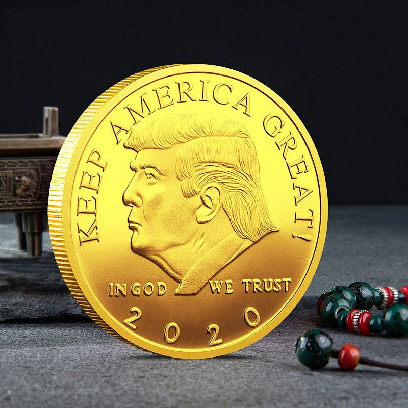 Custom Trump president souvenir commemorative coins