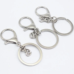 Gold Silver Lobster Clasp Keychain Accessories Wholesale