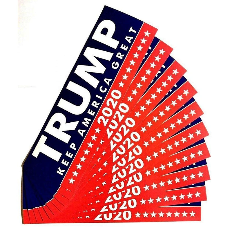 2020 American president reselect Trump stickers car use adhesive
