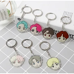 Wholesale BTS group  Acrylic Keychain