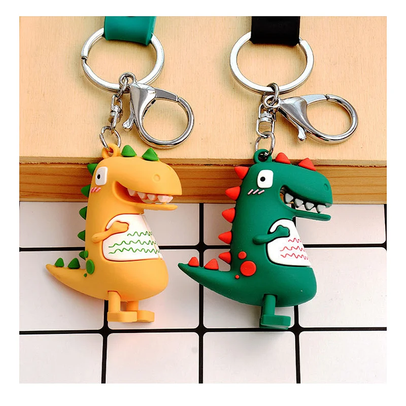 Cute Animals Keychain Dinosaur Cartoon Keychain