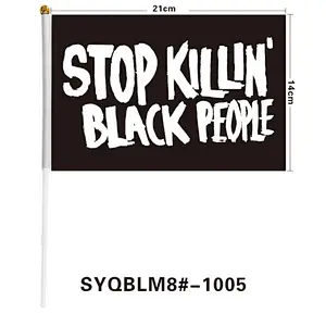 George Floyd Fight for Fairness Black Lives Matter I Can't Breathe Protest Custom Flag