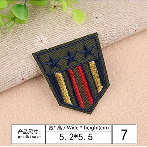 Custom Military Army iron-on Embroidery Patch