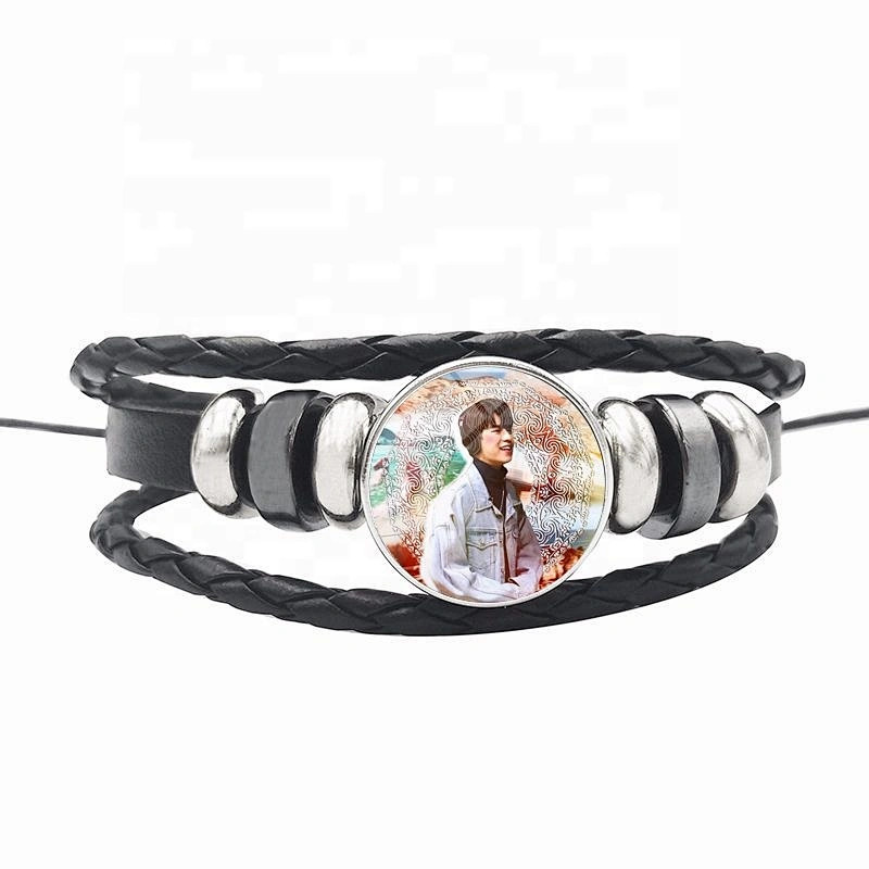 BTS Stray Kids concert gifts Time blass gemstone bracelet DIY weaving beaded bracelet