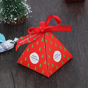 Creative Cartoon Christmas Candy Packaging Boxes Christmas Gift Box Wholesale
