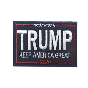 No more bull shit Trump embroidery iron on patch
