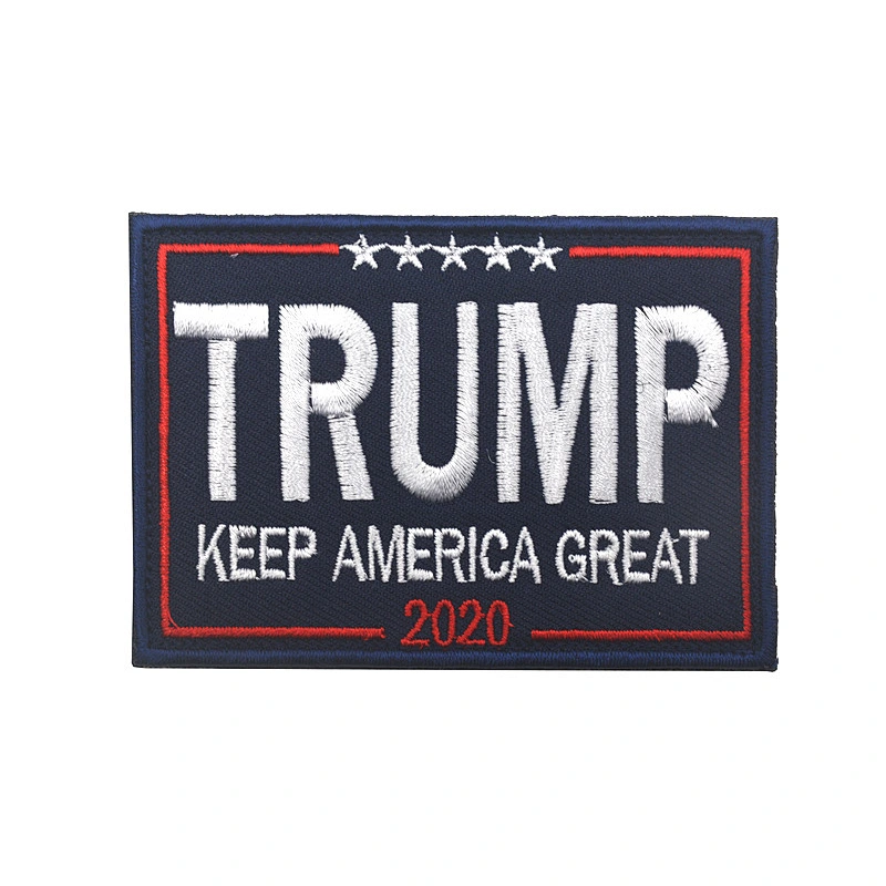 No more bull shit Trump embroidery iron on patch