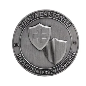 double side zinc alloy custom metal coin