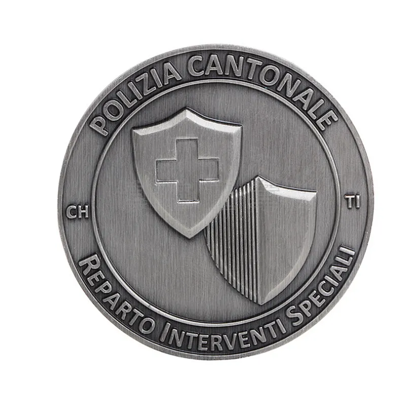 double side zinc alloy custom metal coin