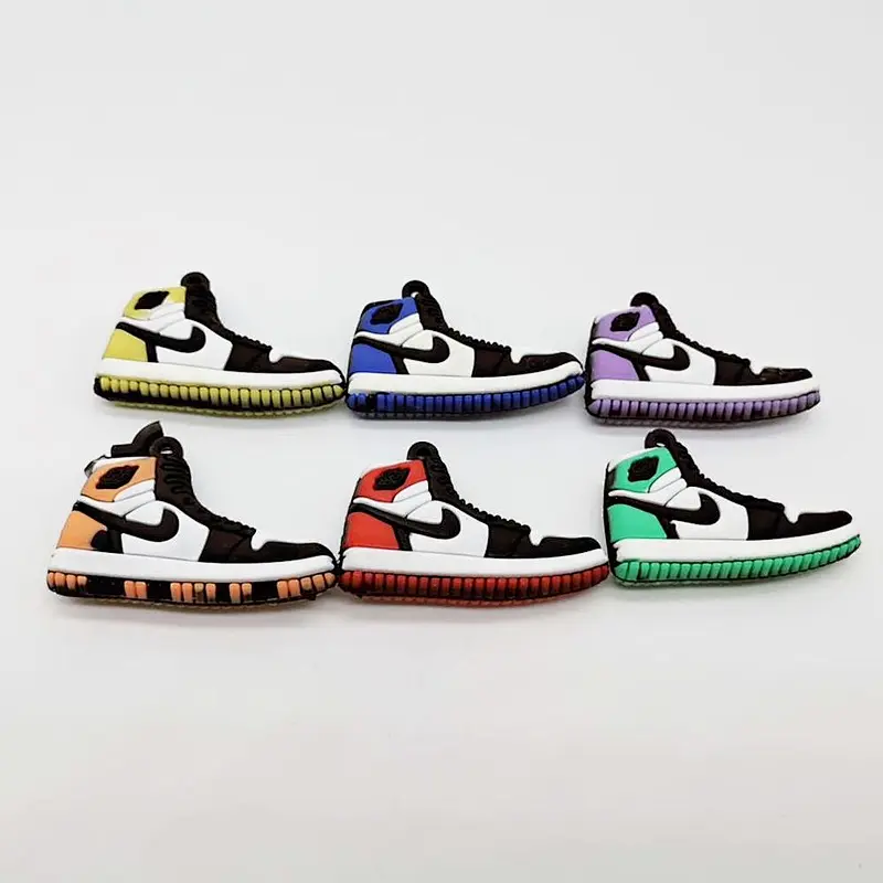 3D Sneaker Keychain Soft PVC Shoe Keychain