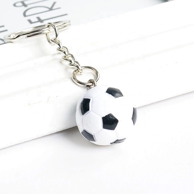 PU keychain football basketball golfball keychains