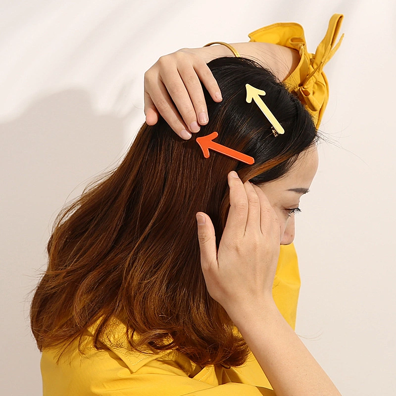 Creative fun Arrow Hair Clip Cute Candy Color Hair Pins Summer Hair Accessories Women