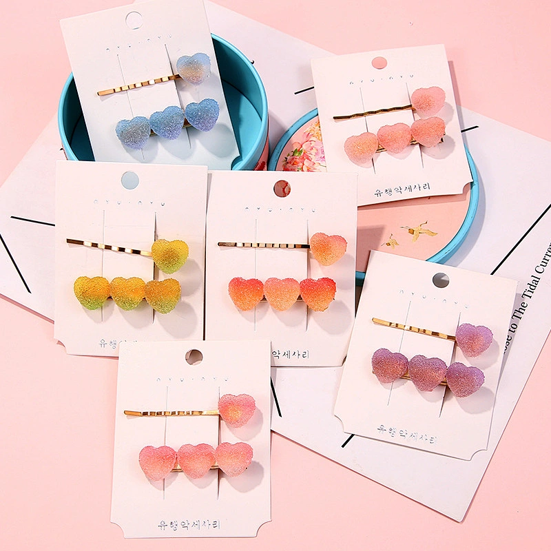 Cute Star Hairpin Korean Head Band Hair Accessories Gradient Hairpins Headdress