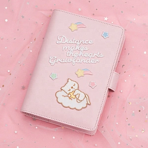 cute phone wallet notebook decoration embroidery patch embroidered sticker