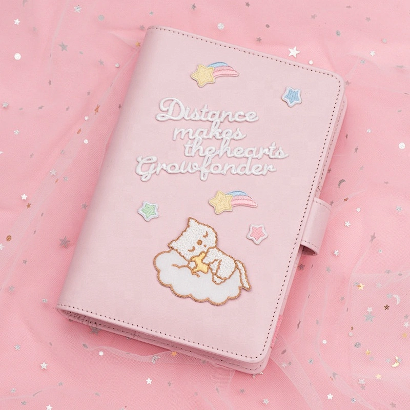 cute phone wallet notebook decoration embroidery patch embroidered sticker