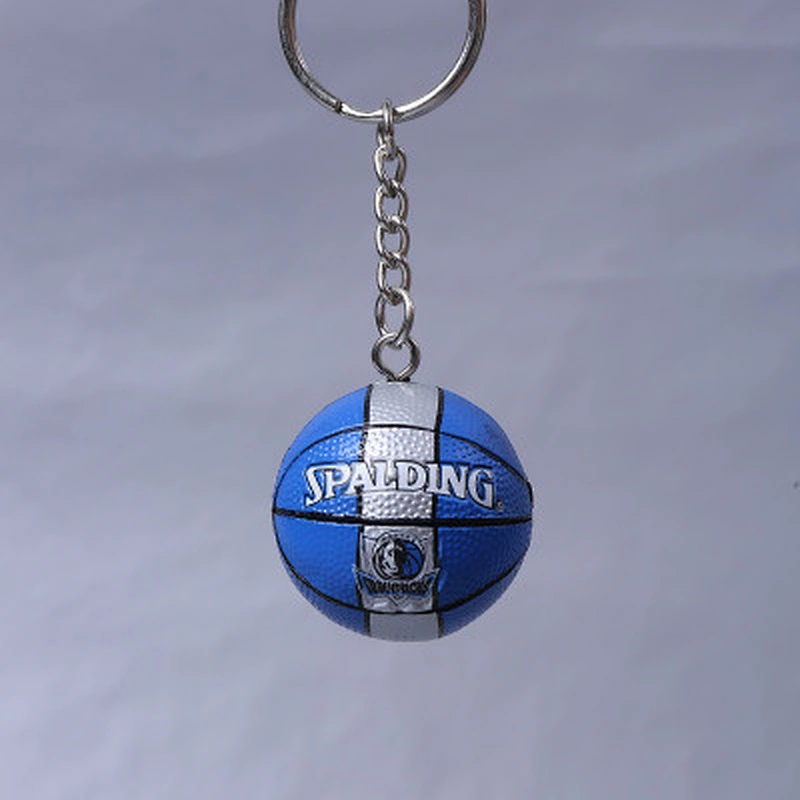 Souvenir Basketball Fan Gift 3D Basketball Keychain