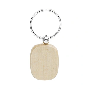 10 Shapes Wood Keychain Custom Blank Wooden Keychain