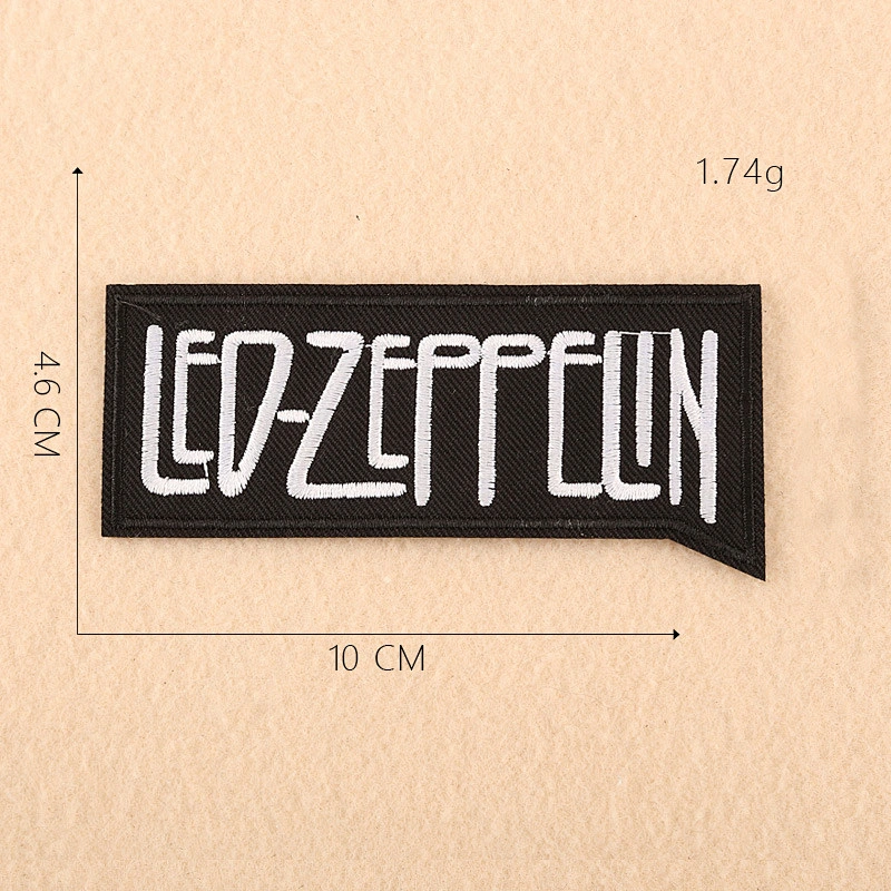15 Styles Black and White Color Bat Embroidered Patch Letter Iron on Patches for Clothing