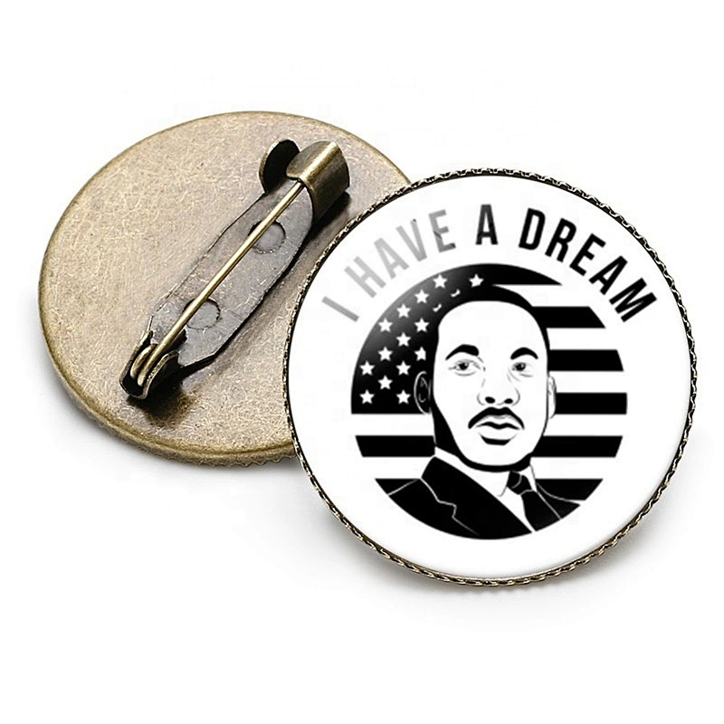 Anti-racial Discrimination Badge Black Lives Matter I Can't Breathe Lapel Pin Brooch