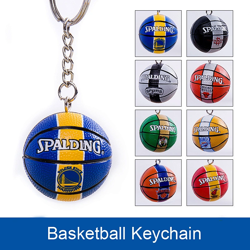 Souvenir Basketball Fan Gift 3D Basketball Keychain