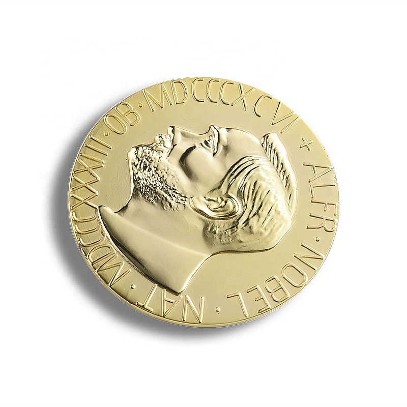 gold plating custom 3D metal challenge coin