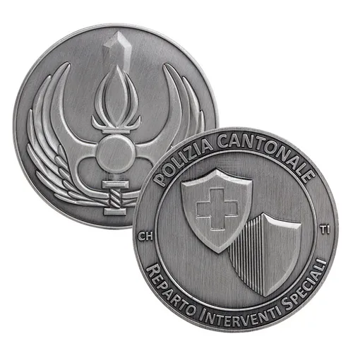 double side zinc alloy custom metal coin