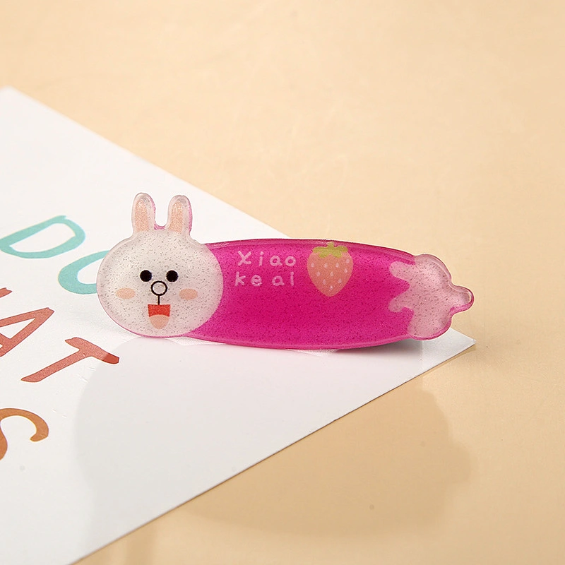 Ins Cute Cartoon Fruit Hair Clip Childlike Kitten Cherry Korean Hair Accessories Clip