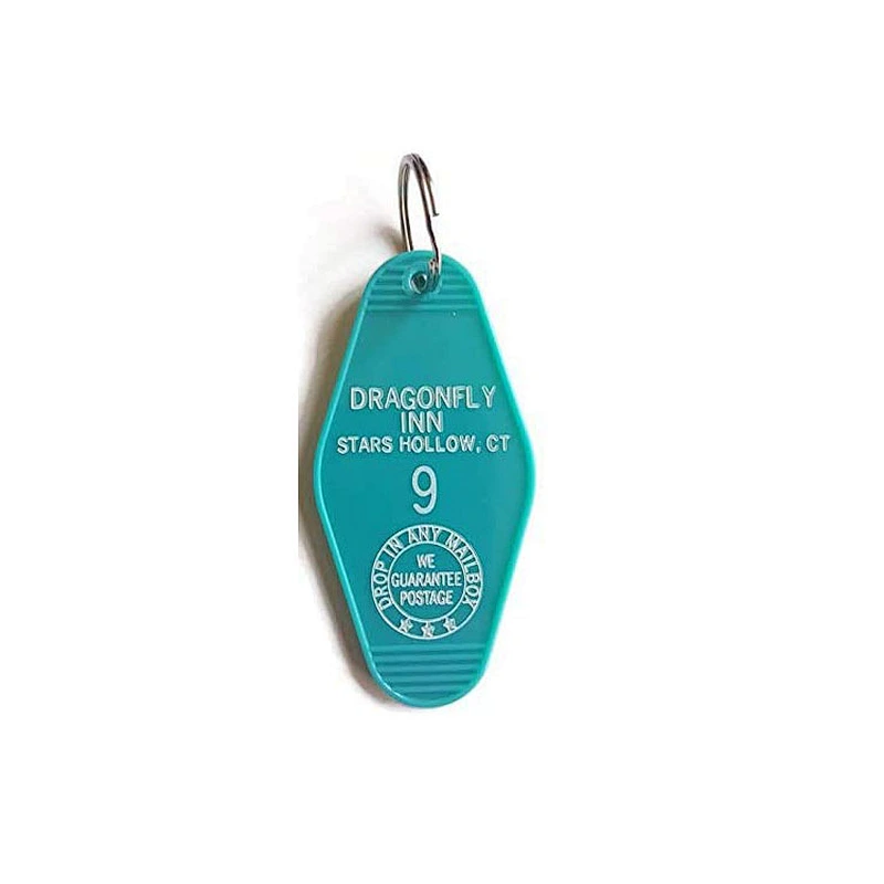Custom 3D printing restaurant hotel key keyhcain