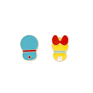 Japanese Cartoon Anime Lapel Pin Brooch Personality Couple Custom Enamel Pins Badge