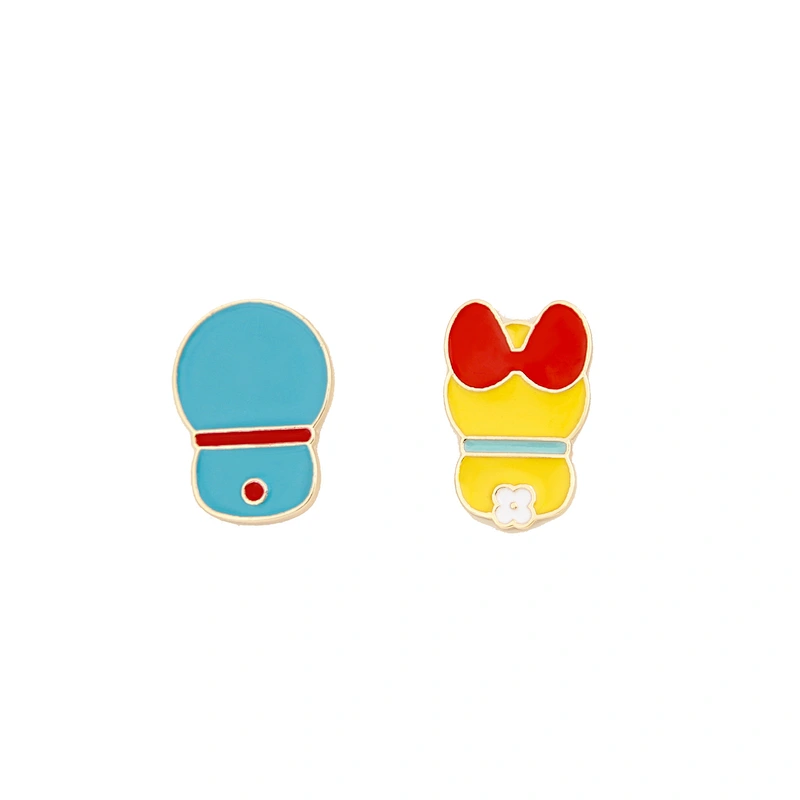 Japanese Cartoon Anime Lapel Pin Brooch Personality Couple Custom Enamel Pins Badge