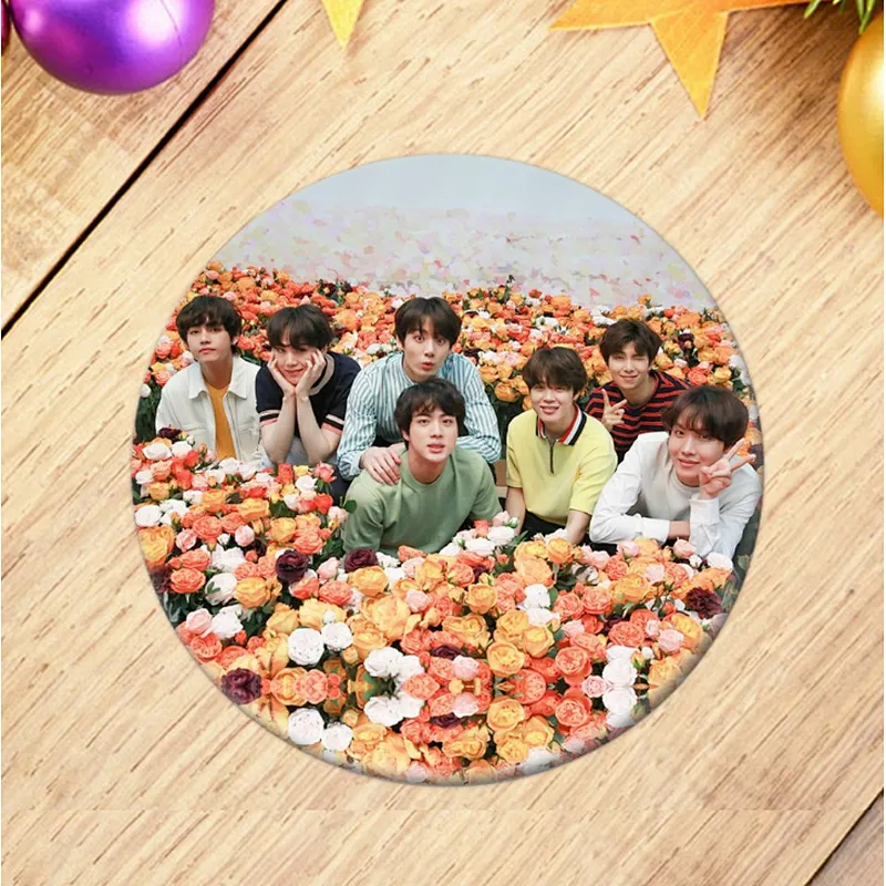 Hot sale BTS bt21 button badge