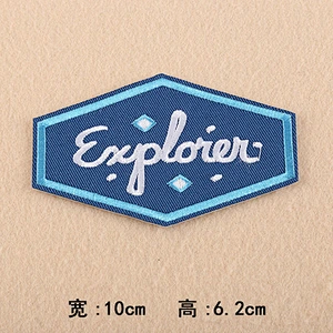 Heat Transfer Patches Custom Embroidery Patch for Clothing