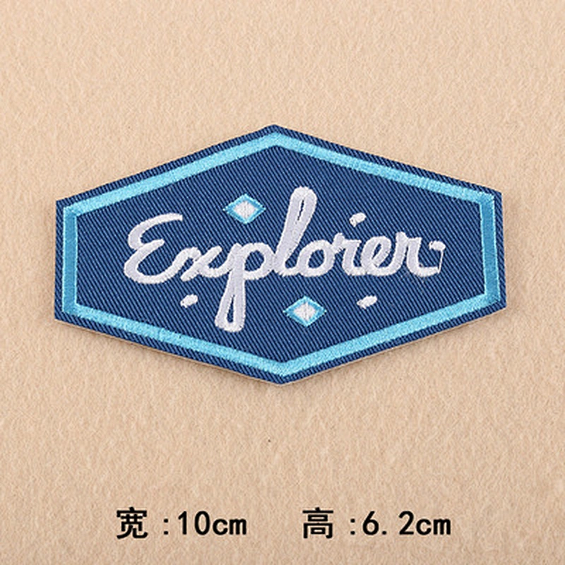 Heat Transfer Patches Custom Embroidery Patch for Clothing