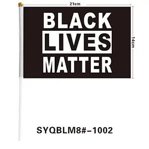 George Floyd Fight for Fairness Black Lives Matter I Can't Breathe Protest Custom Flag