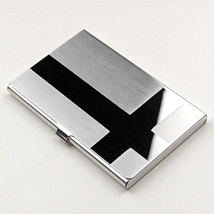 Business gifts stainless steel metal box card holder