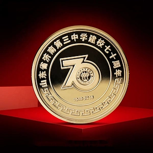 3D Silver liberty coin with plastic case accept customized