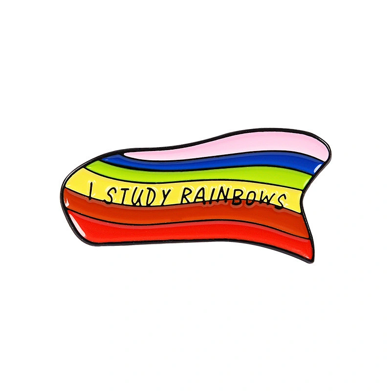 rainbow butterfly heart ribbon flag lapel pins