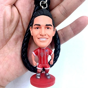 Vivid 3D Keychains Football Keychain Figurine