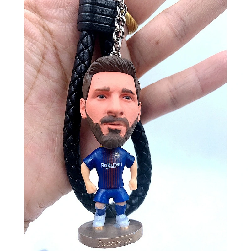 Vivid 3D Keychains Football Keychain Figurine