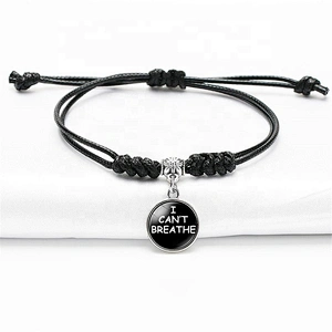 Black Lives Matters I Can't Breathe American Protests Bracelets