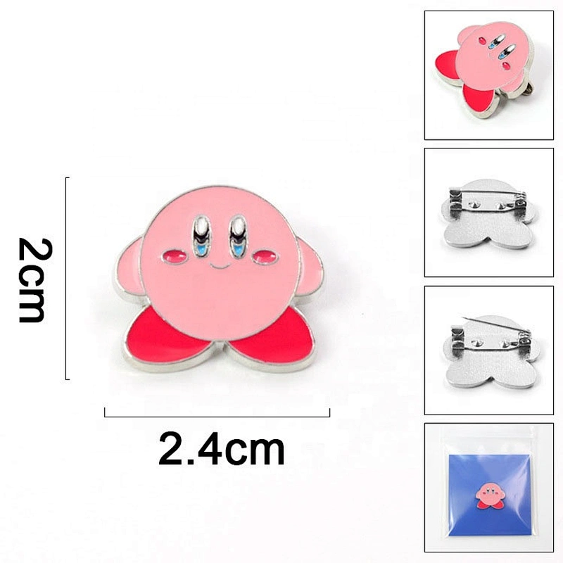 Japanese anime characters cartoon star card eye lapel pins custom