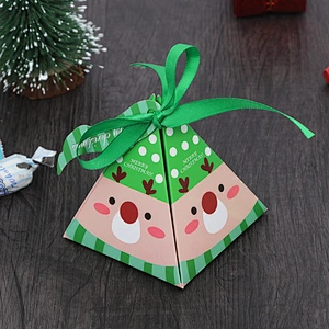 Creative Cartoon Christmas Candy Packaging Boxes Christmas Gift Box Wholesale