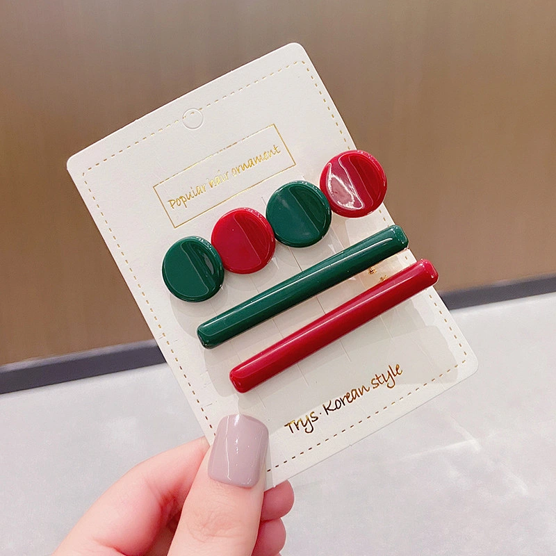 Korean Fashion Glossy Clip Hair Simple Wholesale Hair Accessories