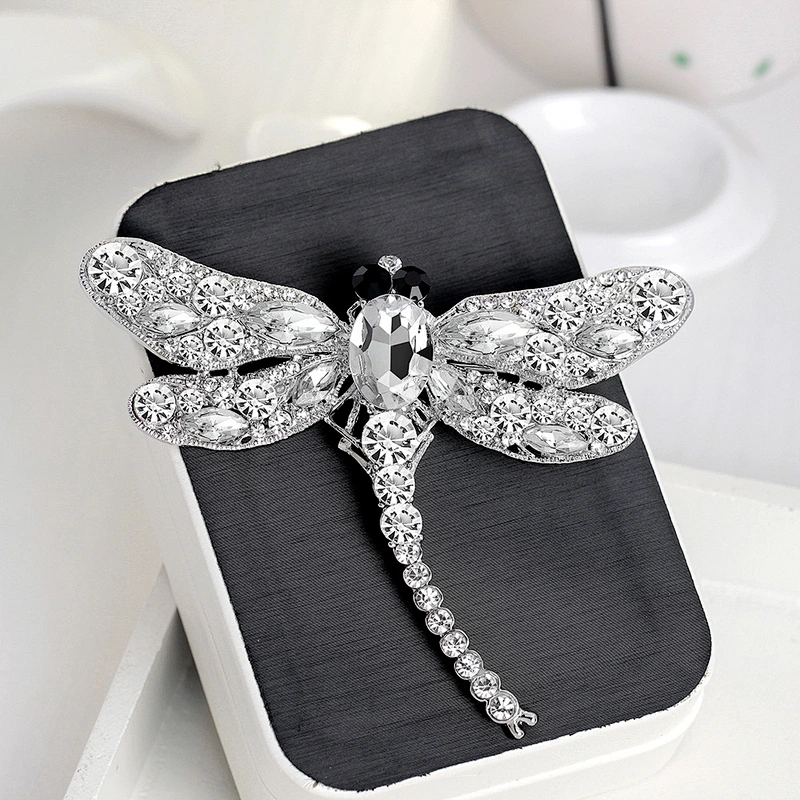 European and American Retro Big Dragonfly Animal Brooch Fashion Brooches
