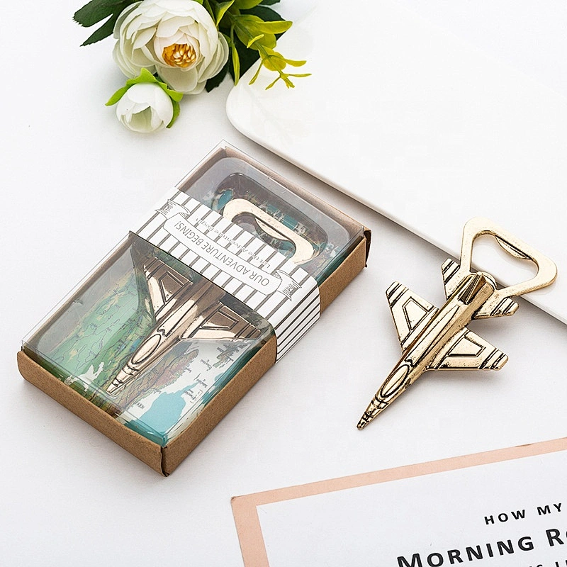 Antique alloy A340 boeing airplane wedding  anniversary gifts bottle opener