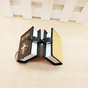 Simulation Christian keychains Mini Bible Keychain